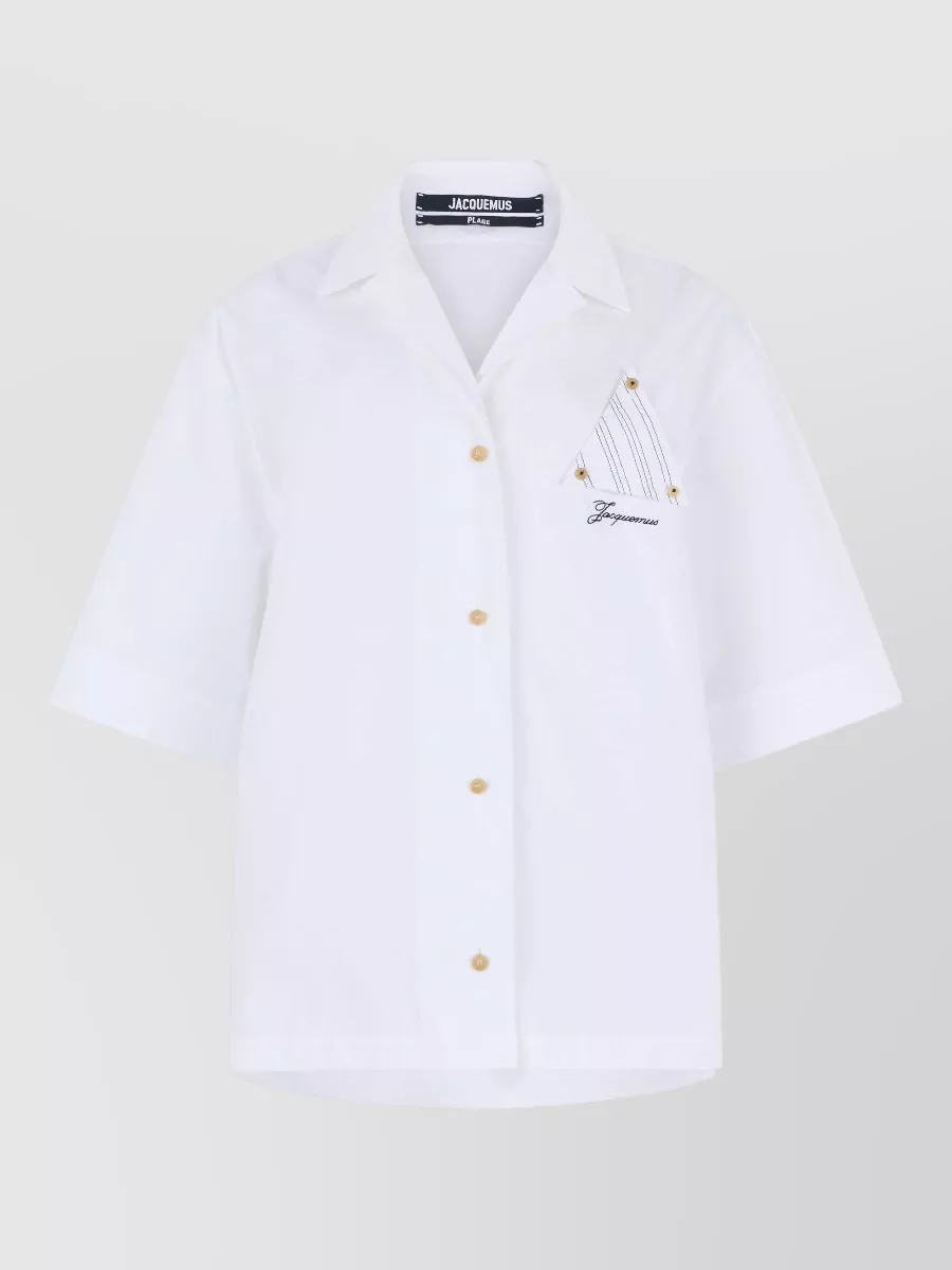 Jacquemus Cotton Short Sleeve Shirt