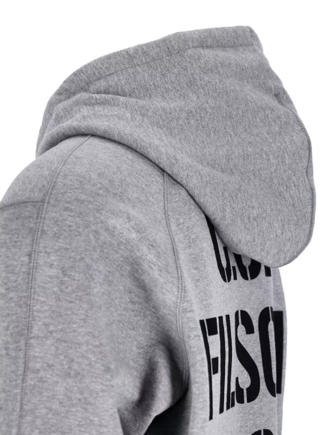 Junya Watanabe Hooded Sweatshirt With Front Pockets And Ribbed Cuffs