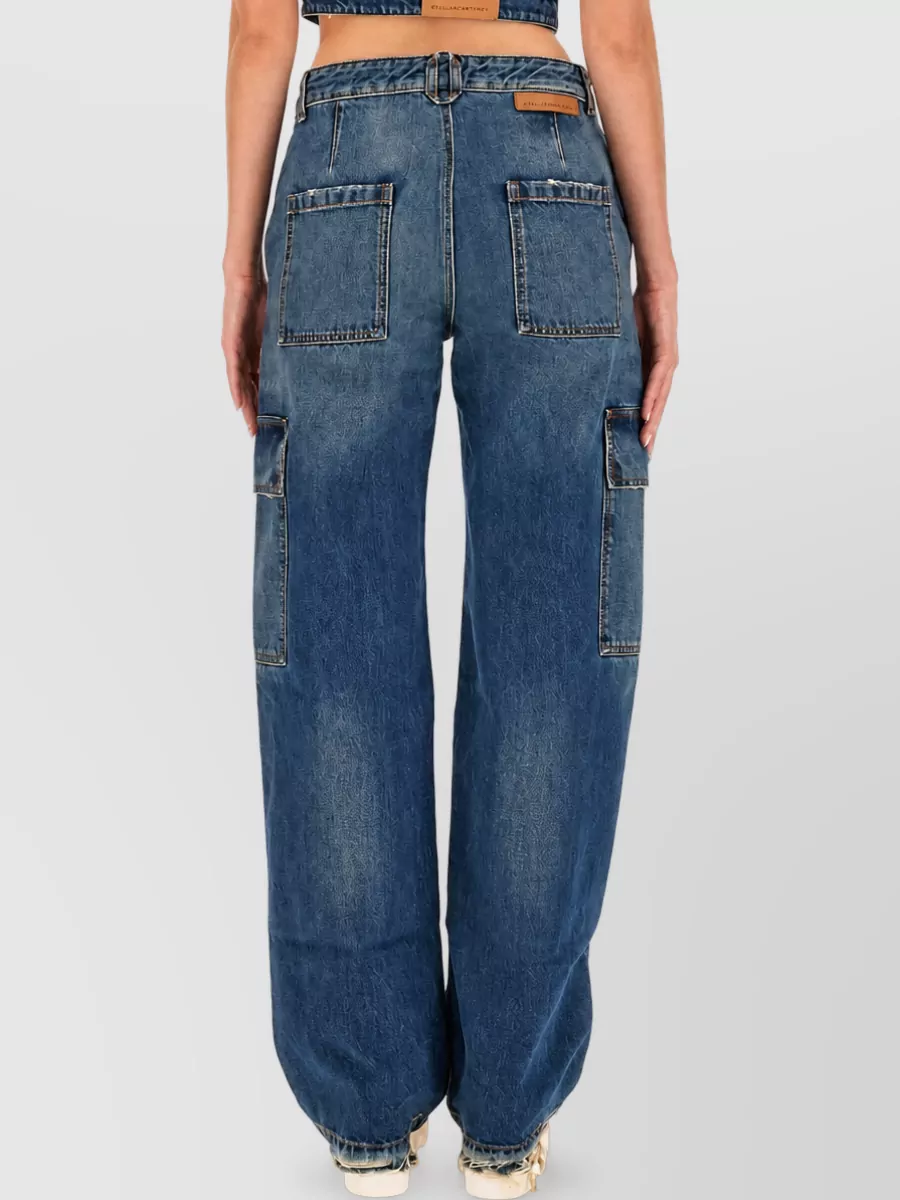 Stella Mccartney Wide-Leg Cargo Trousers