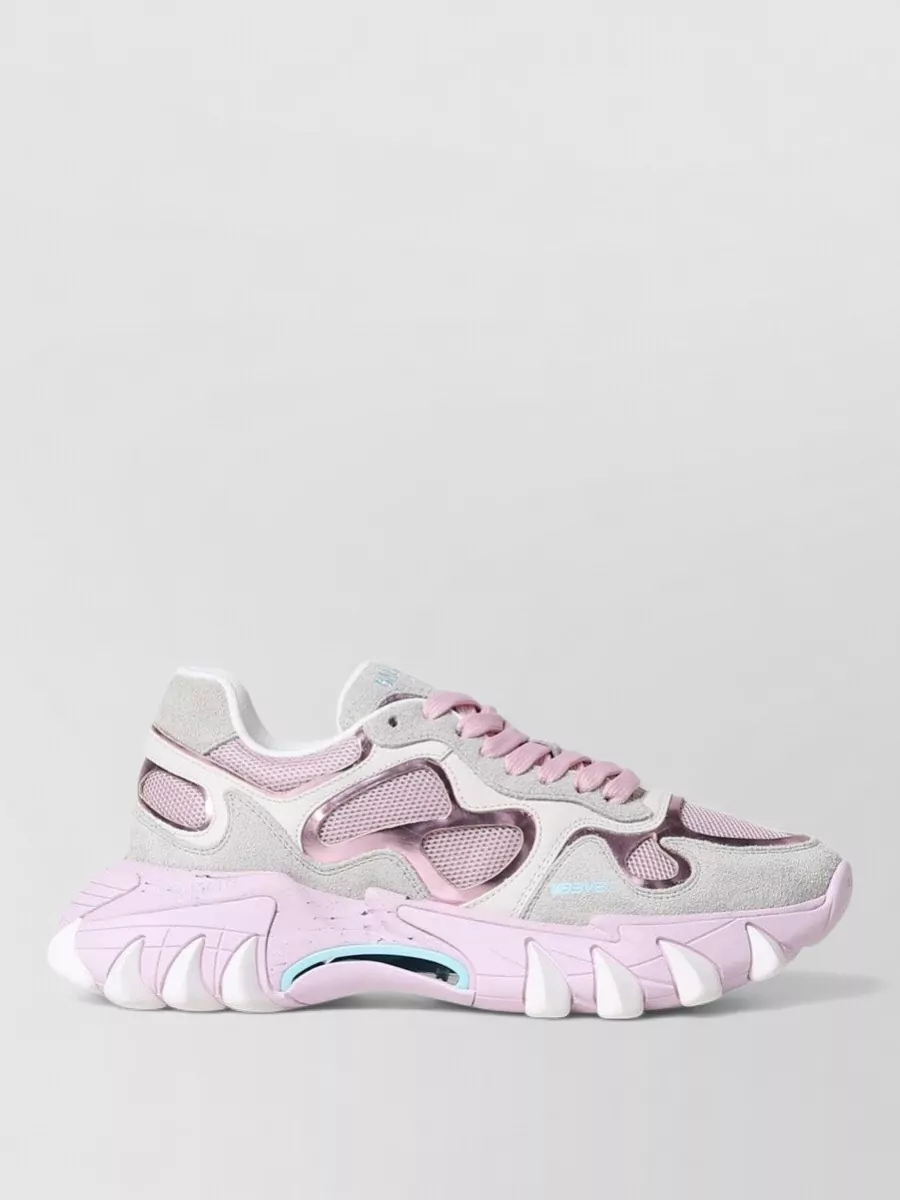Balmain Leather Low-Top Sneakers