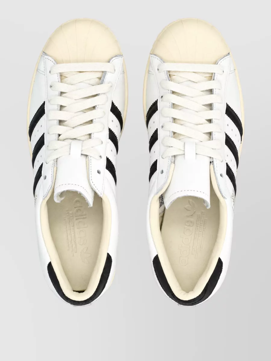 Adidas Originals Leather Lace-Up Sneakers