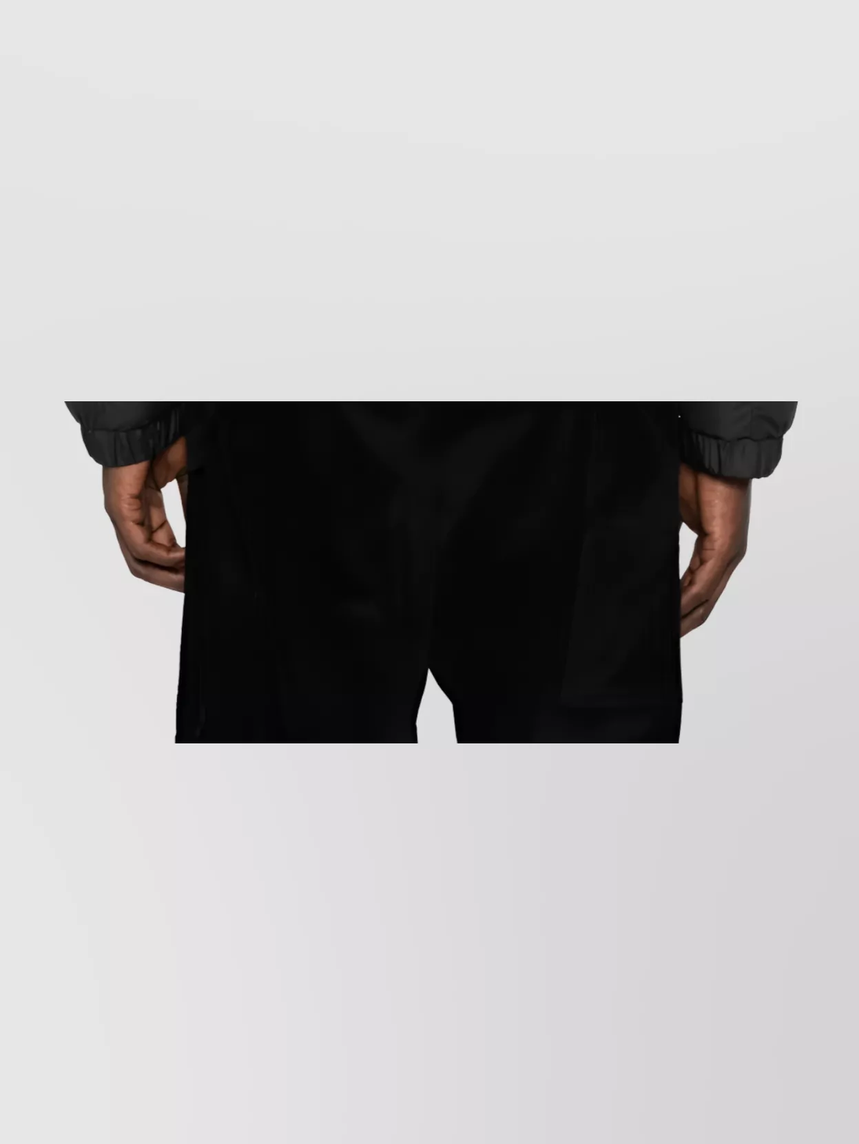 Moncler High Collar Puffer Jacket Pockets