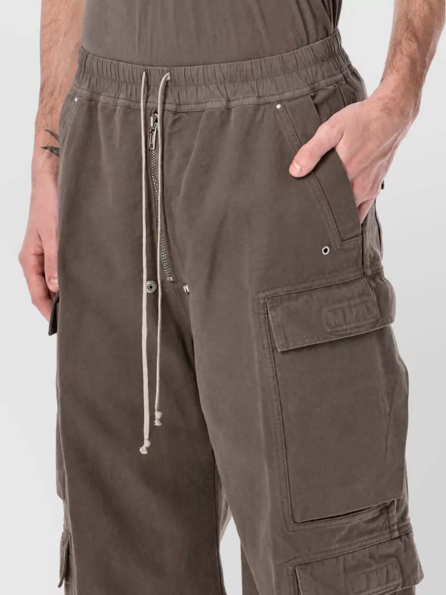 Rick Owens Cotton Cargo Shorts
