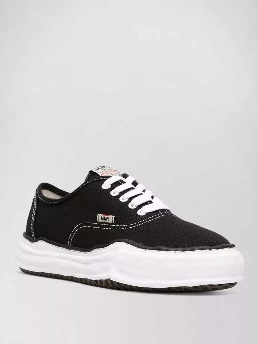 Maison Mihara Yasuhiro Cotton Low-Top Sneakers