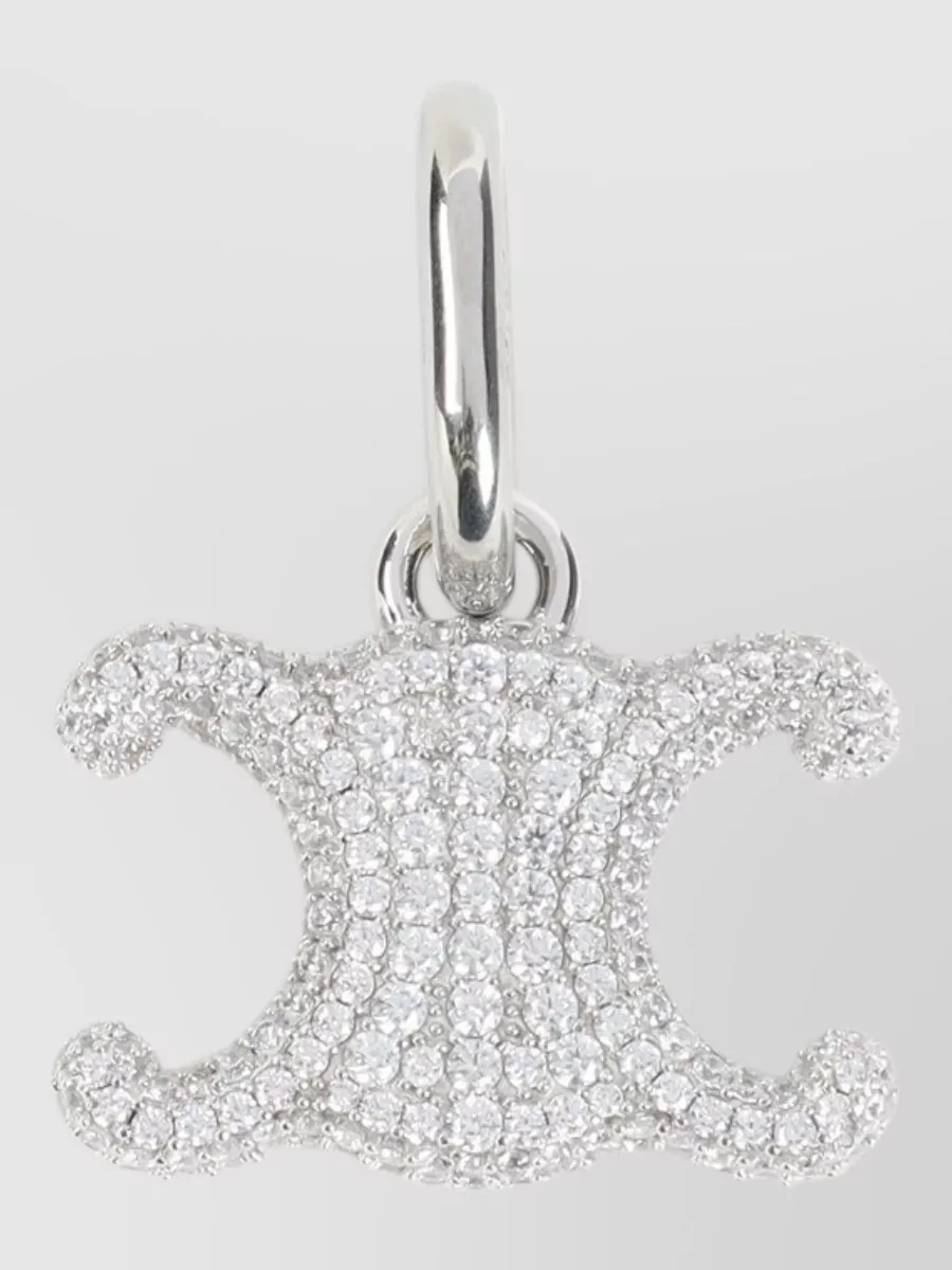 Celine Triumph Pendant Necklace Embellished Design