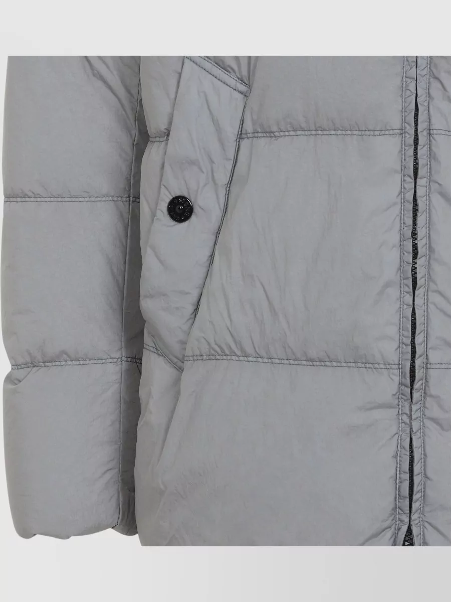 Stone Island Quilted Hooded Padded Jacket