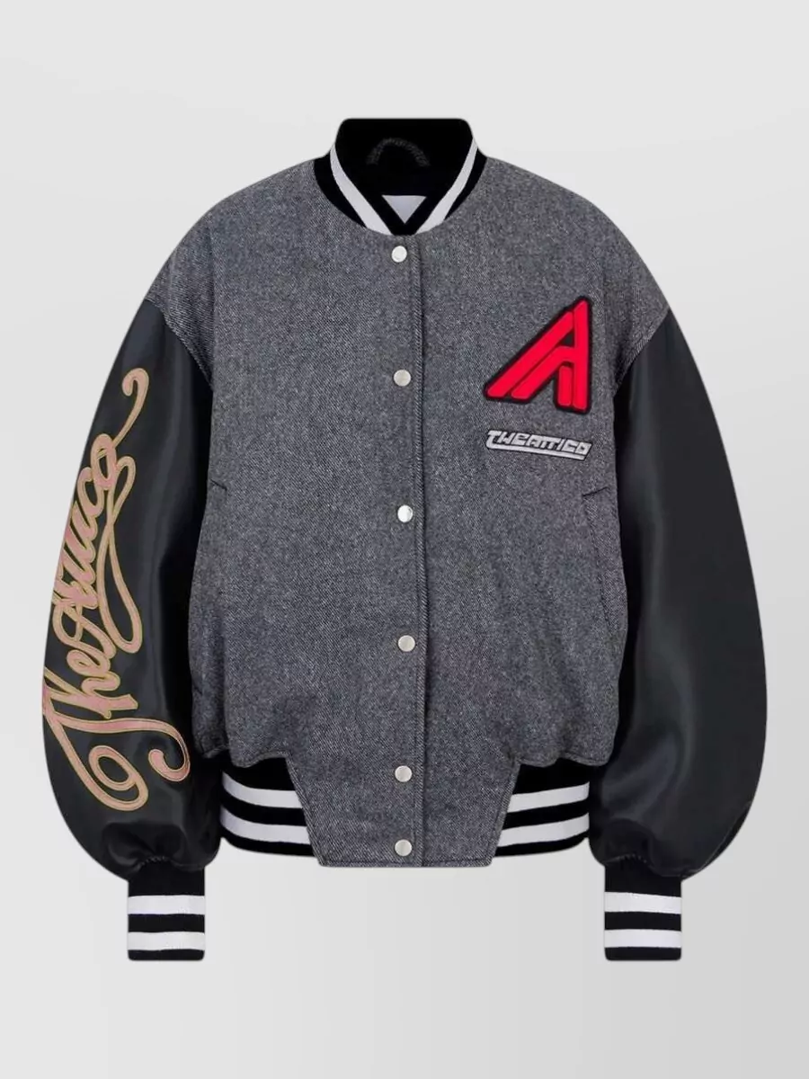 The Attico wool bomber jacket
