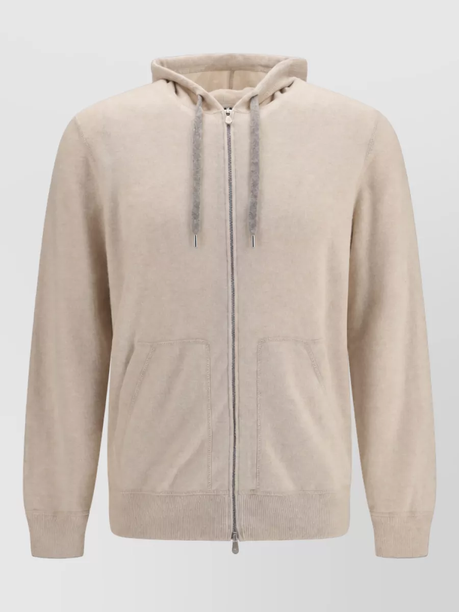 Brunello Cucinelli cashmere hooded jacket