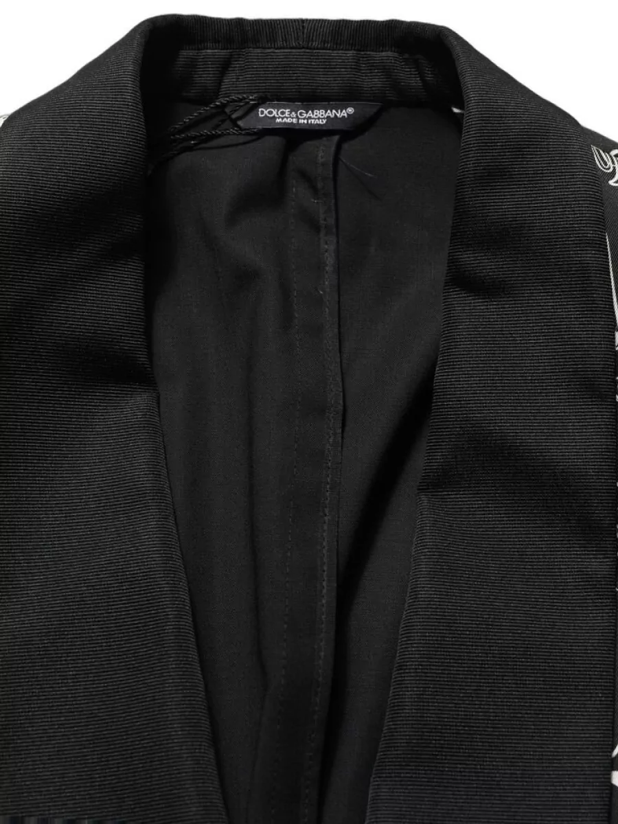 Dolce&Gabbana Crystal Embellished Blazer