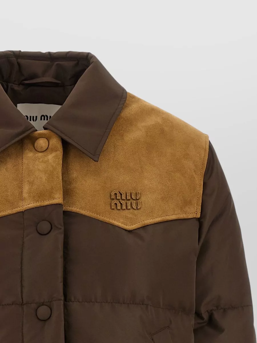 Miu Miu Down Quilted Puffer Jacket