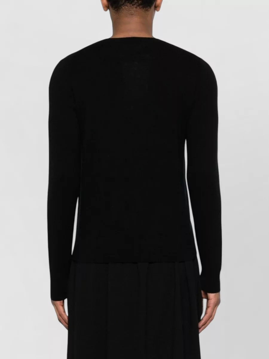 Extreme Cashmere Wool Cashmere Ribbed Crewneck Sweater