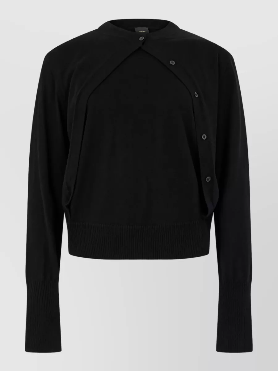 Pinko Wool long-sleeve sweater