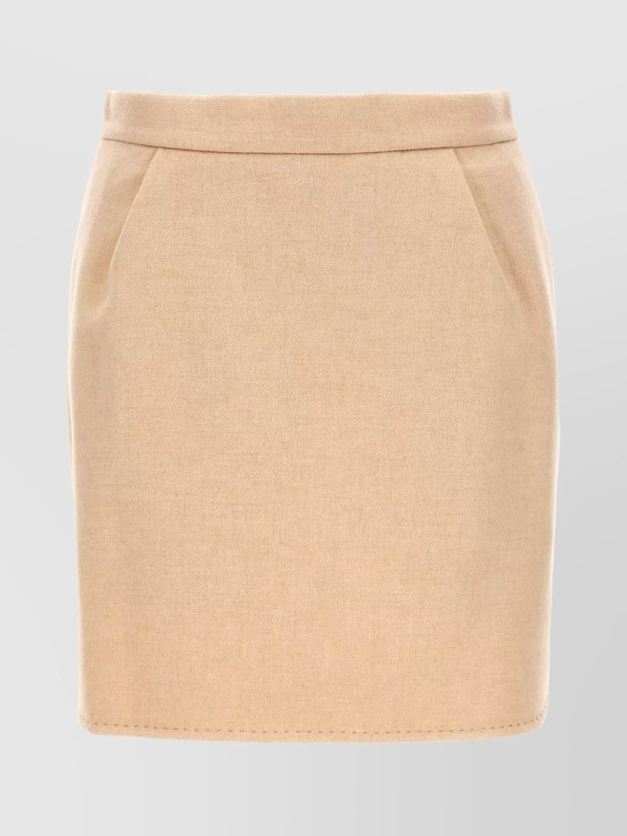 Shop Max Mara High-waisted Skirt Mini Side Pockets