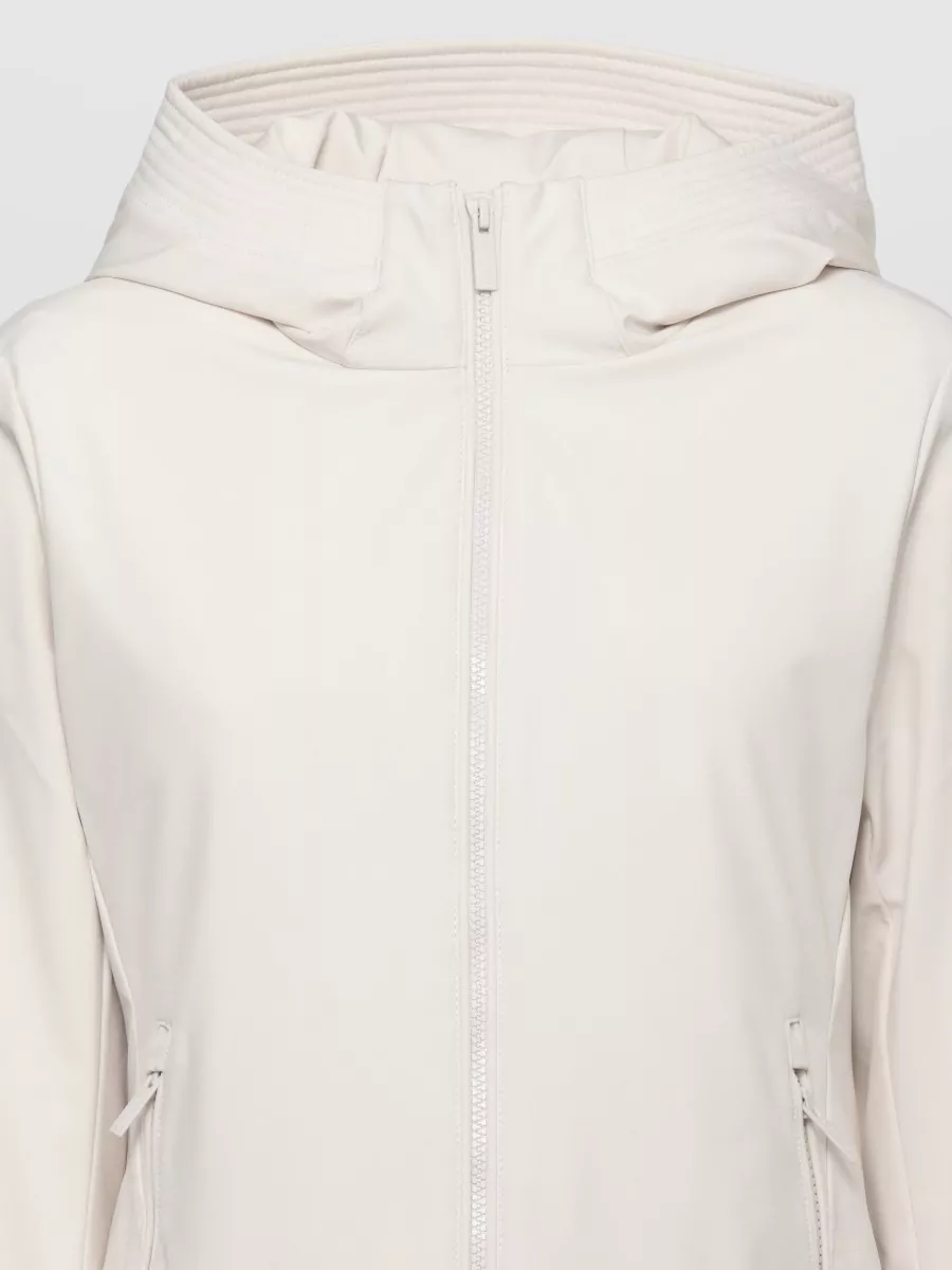 Woolrich Hooded Parka Long Sleeves Zip Pockets