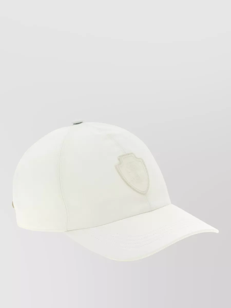 Brunello Cucinelli Heraldic Crest Baseball Cap Adjustable Strap