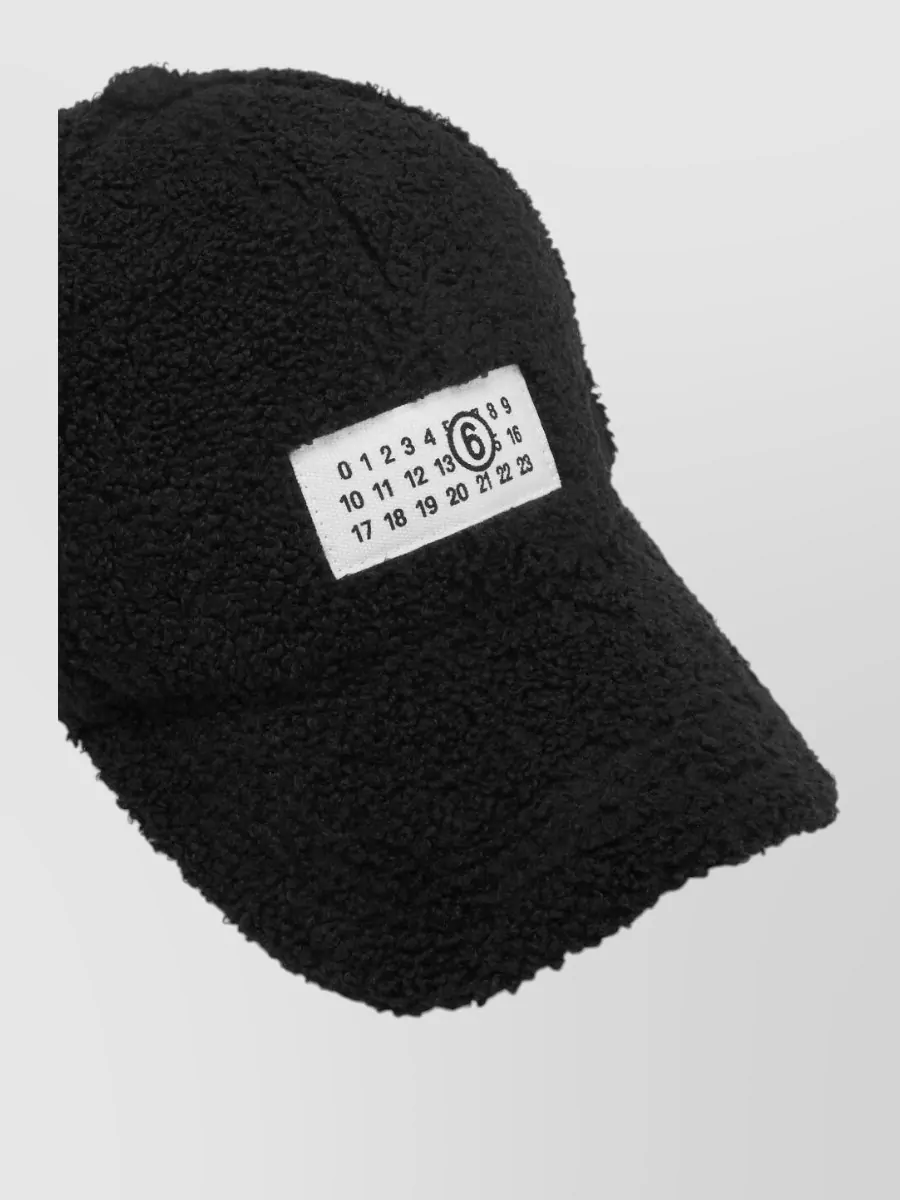 Mm6 Maison Margiela reversible teddy fleece baseball cap