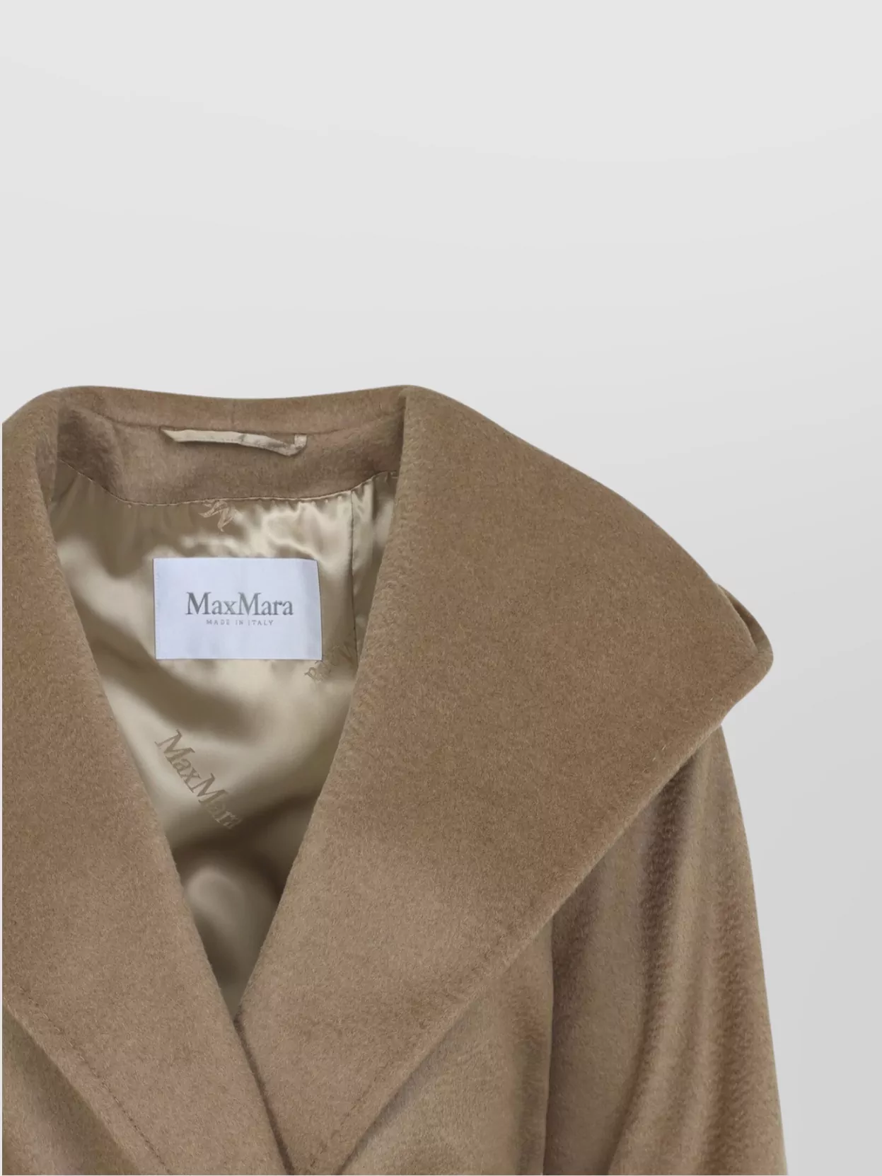 Max Mara Waist Belted Knee Length Coat