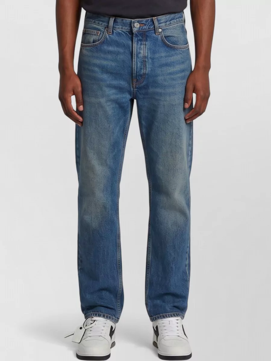Off-White slim relaxed-fit denim jeans