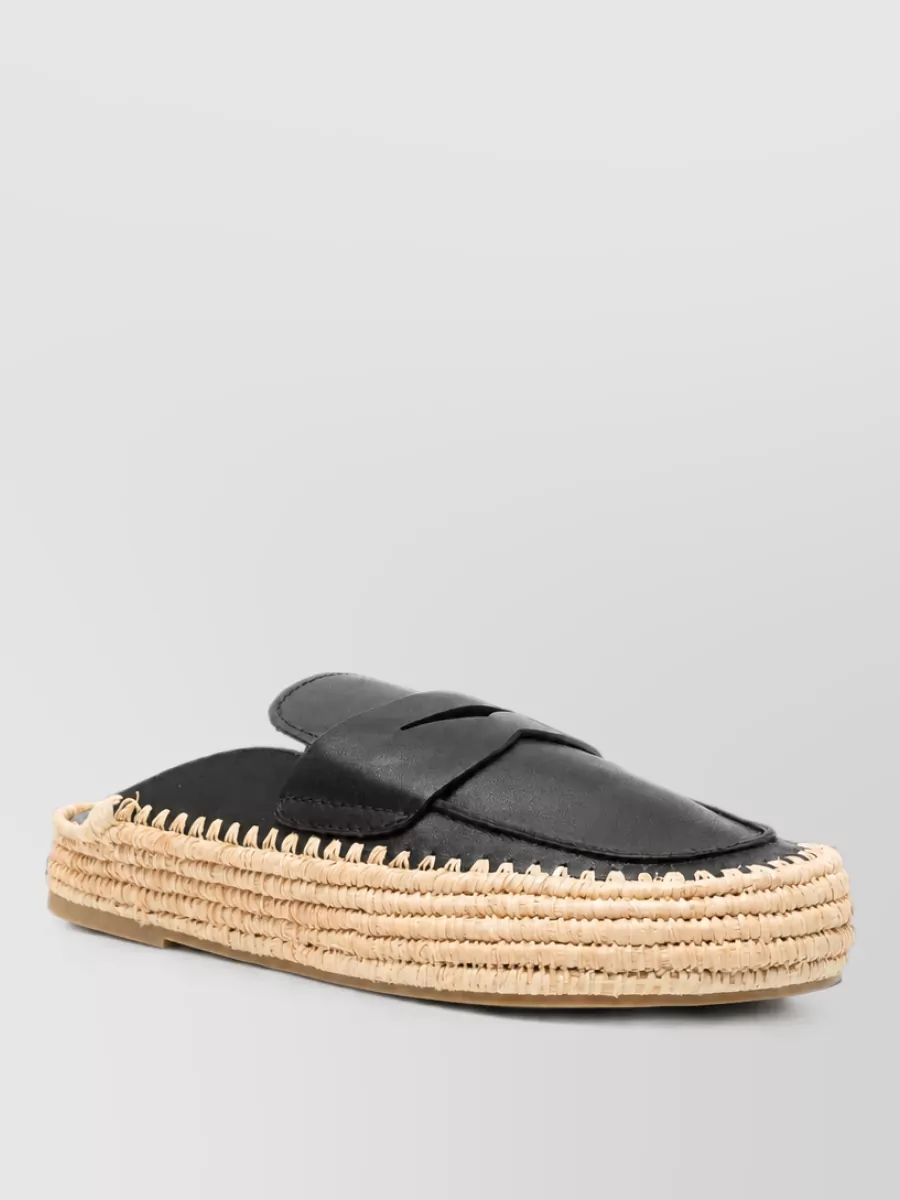 Paloma Barceló leather slides