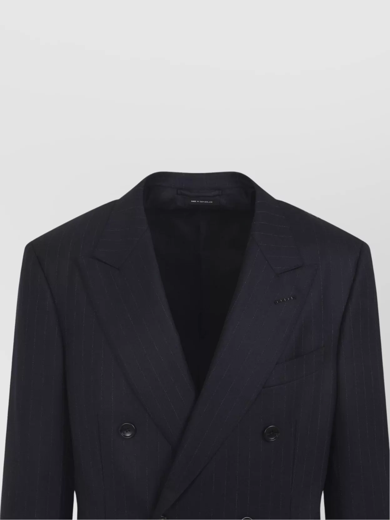 Tom Ford Tailored Pinstripe Jacket Notched Lapels