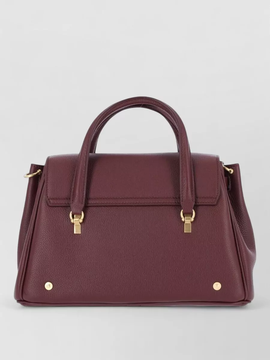 Thom Browne leather tote bag
