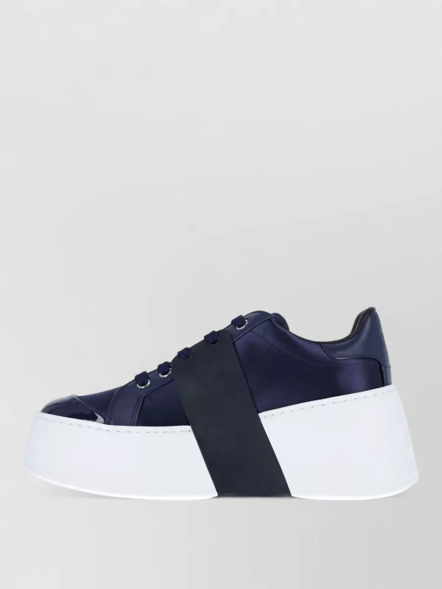 Roger Vivier Leather Low-Top Sneakers