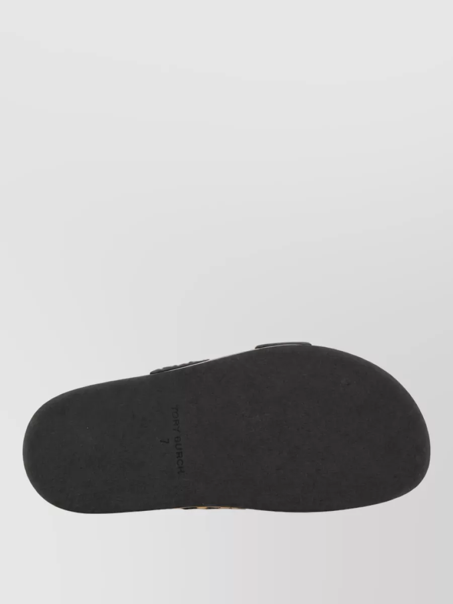 Tory Burch Leather Slide Sandals