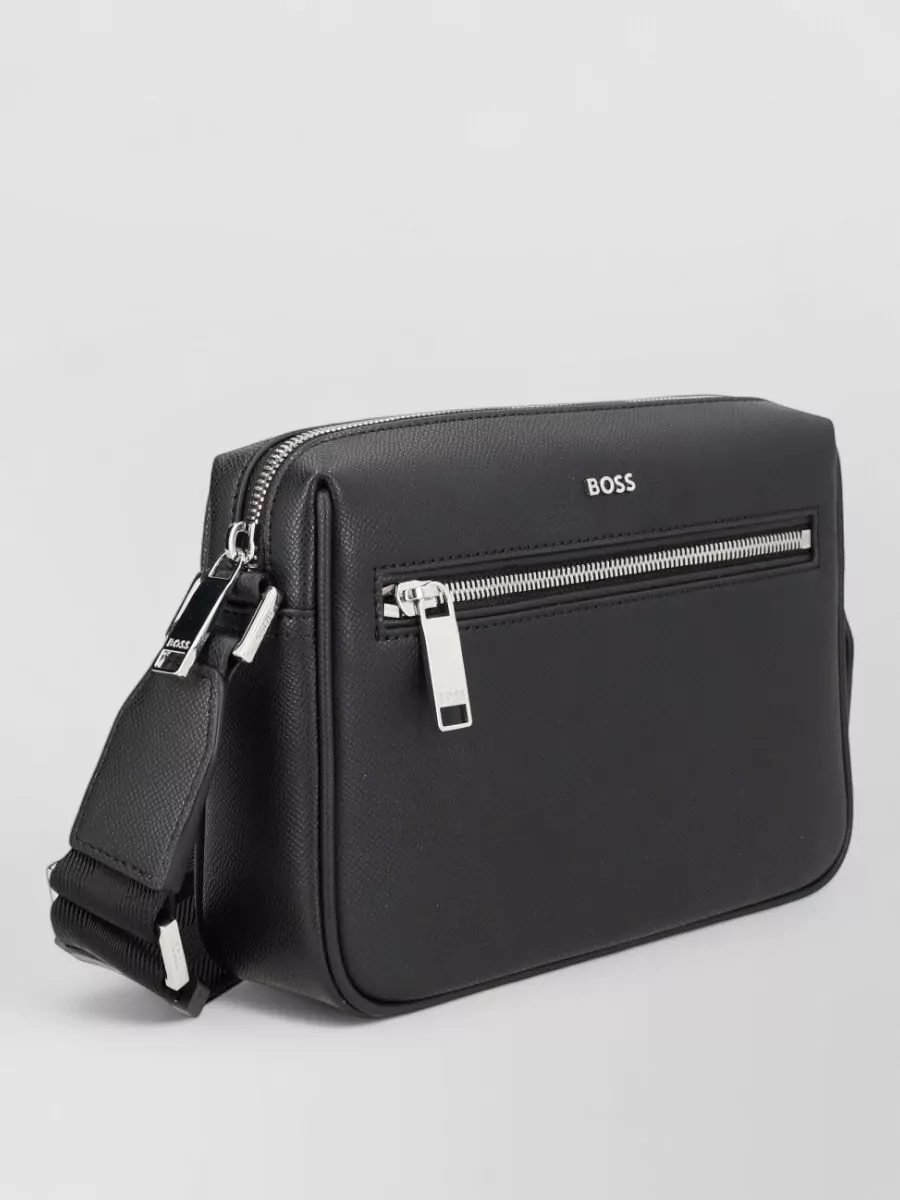 Boss Leather Shoulder Bag