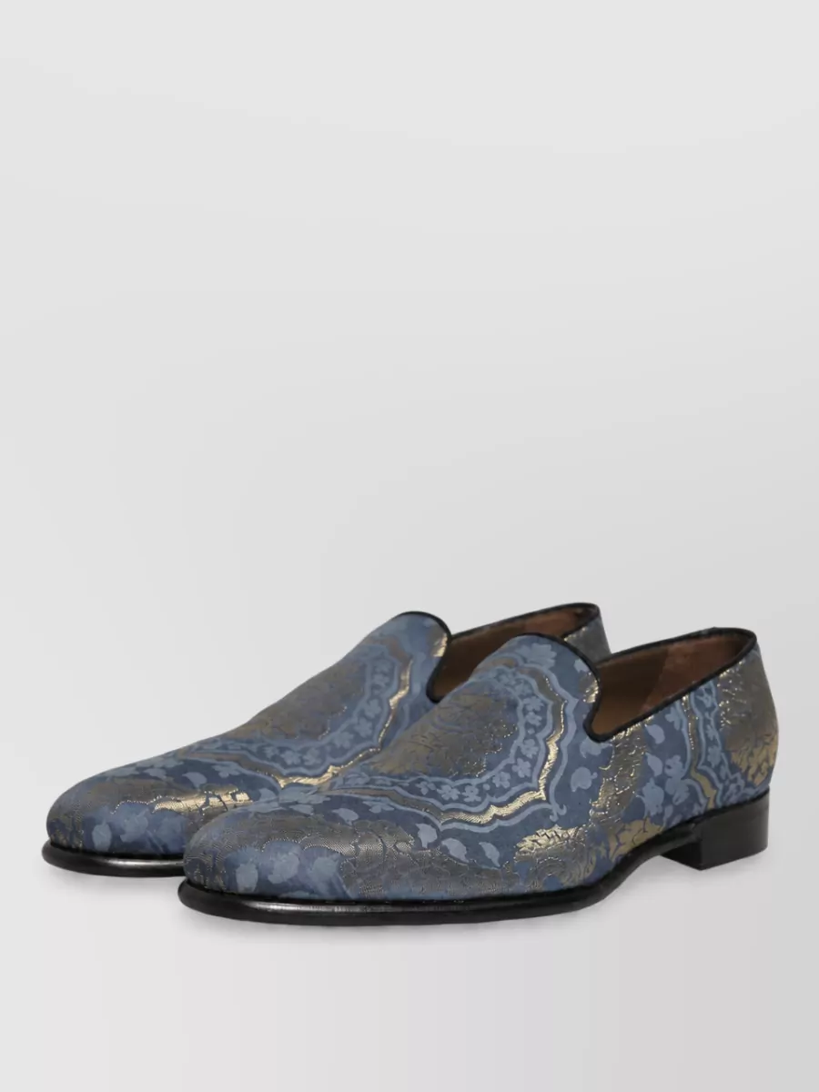 Dolce&Gabbana floral brocade monk shoes