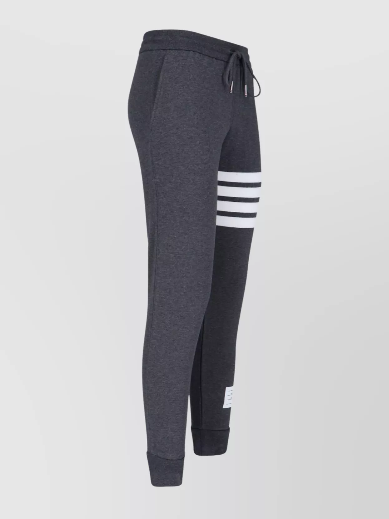 Thom Browne Straight Leg Trousers Drawstring Waist