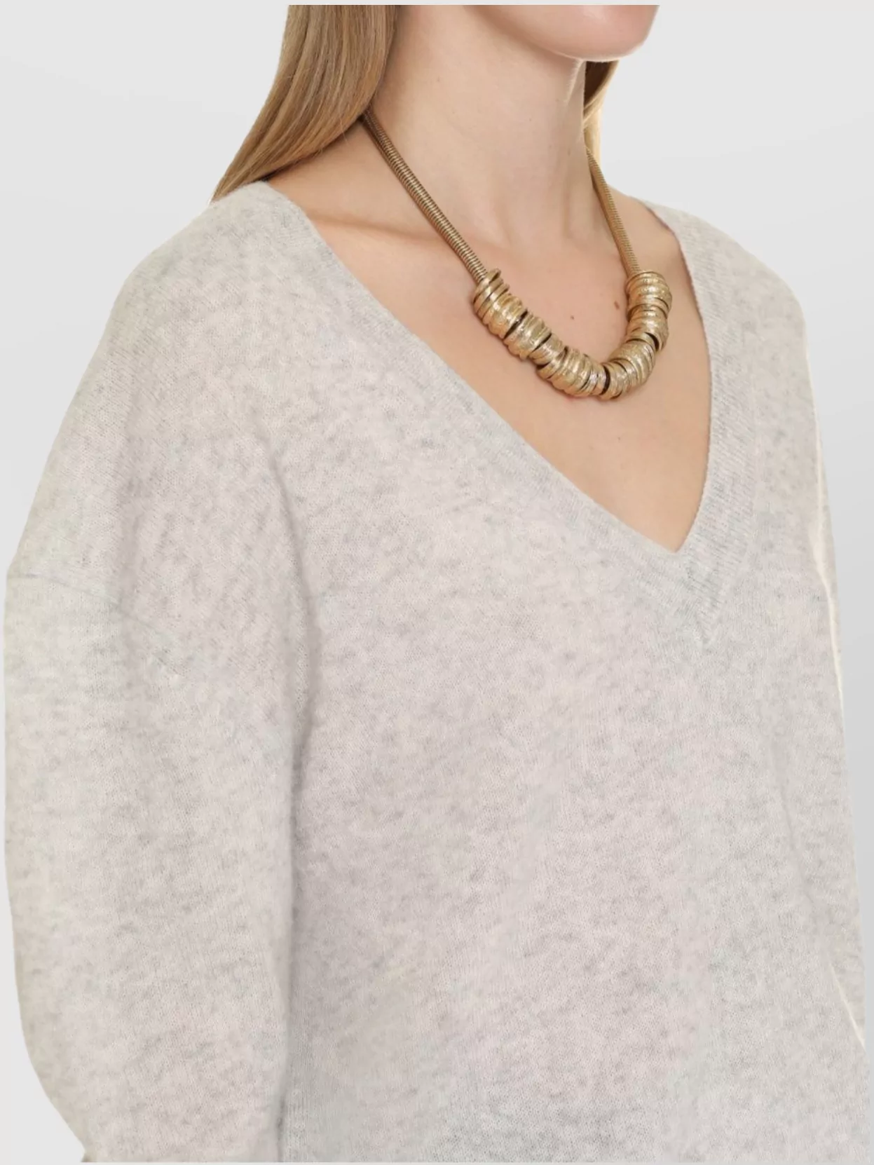 Isabel Marant Cashmere Blend V-Neck Pullover