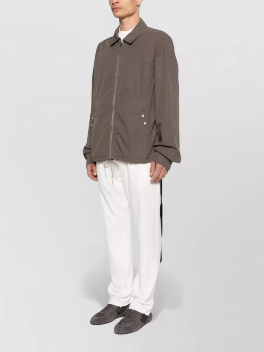 Rick Owens Drkshdw Cotton Oversized Zip-Up Jacket
