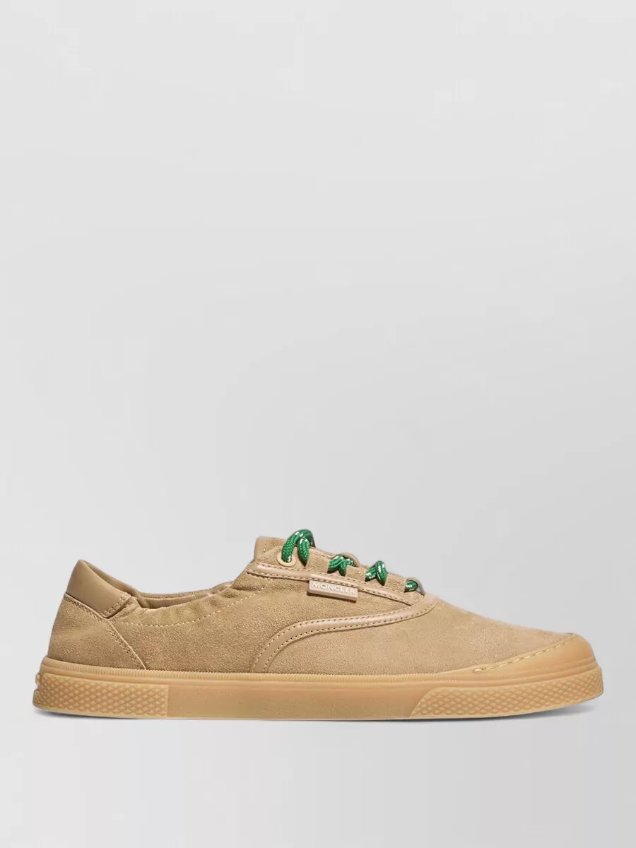 Moncler Vera Leisure Sneakers Suede Upper Laces