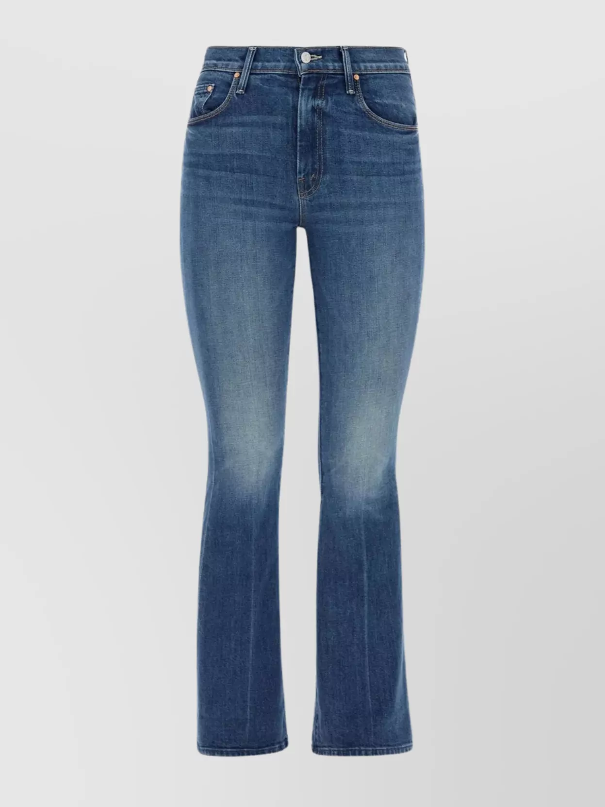 Shop Mother The Flared Hem Bootcut Jeans