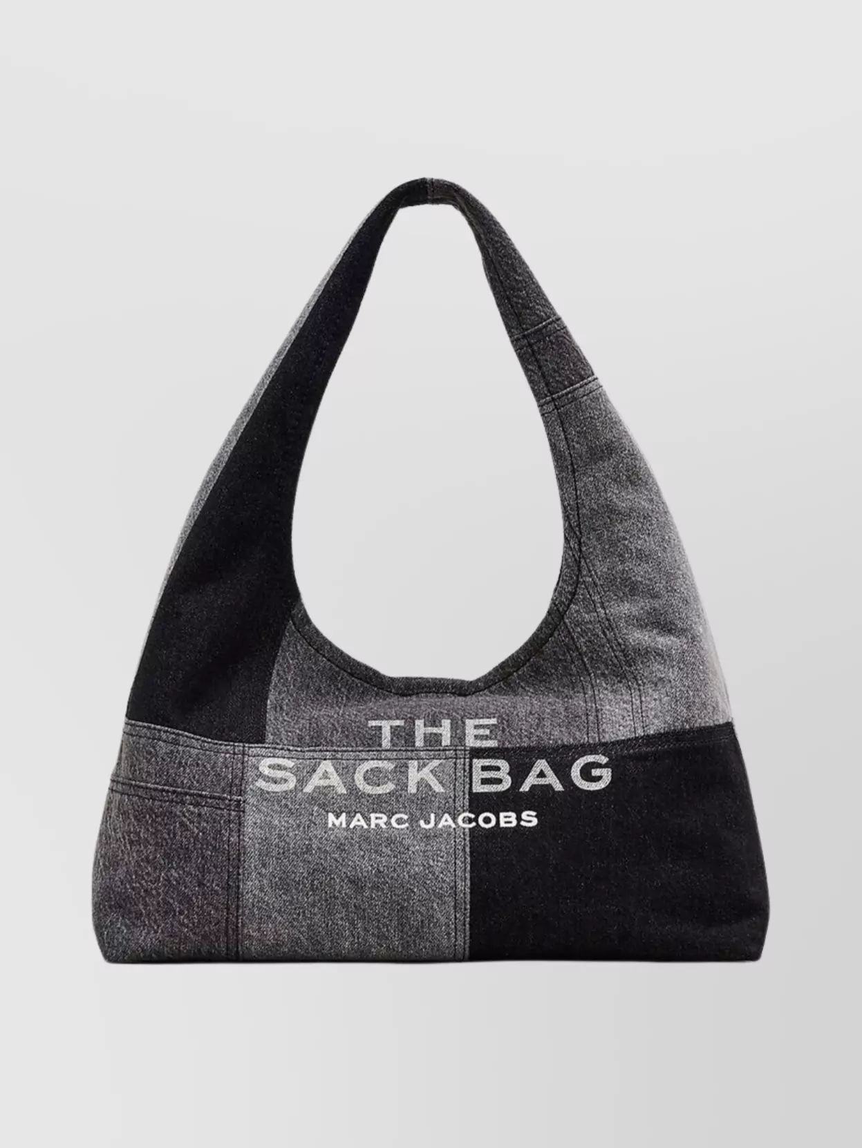 Marc Jacobs Patchwork Cotton Shoulder Bag With Top Handle