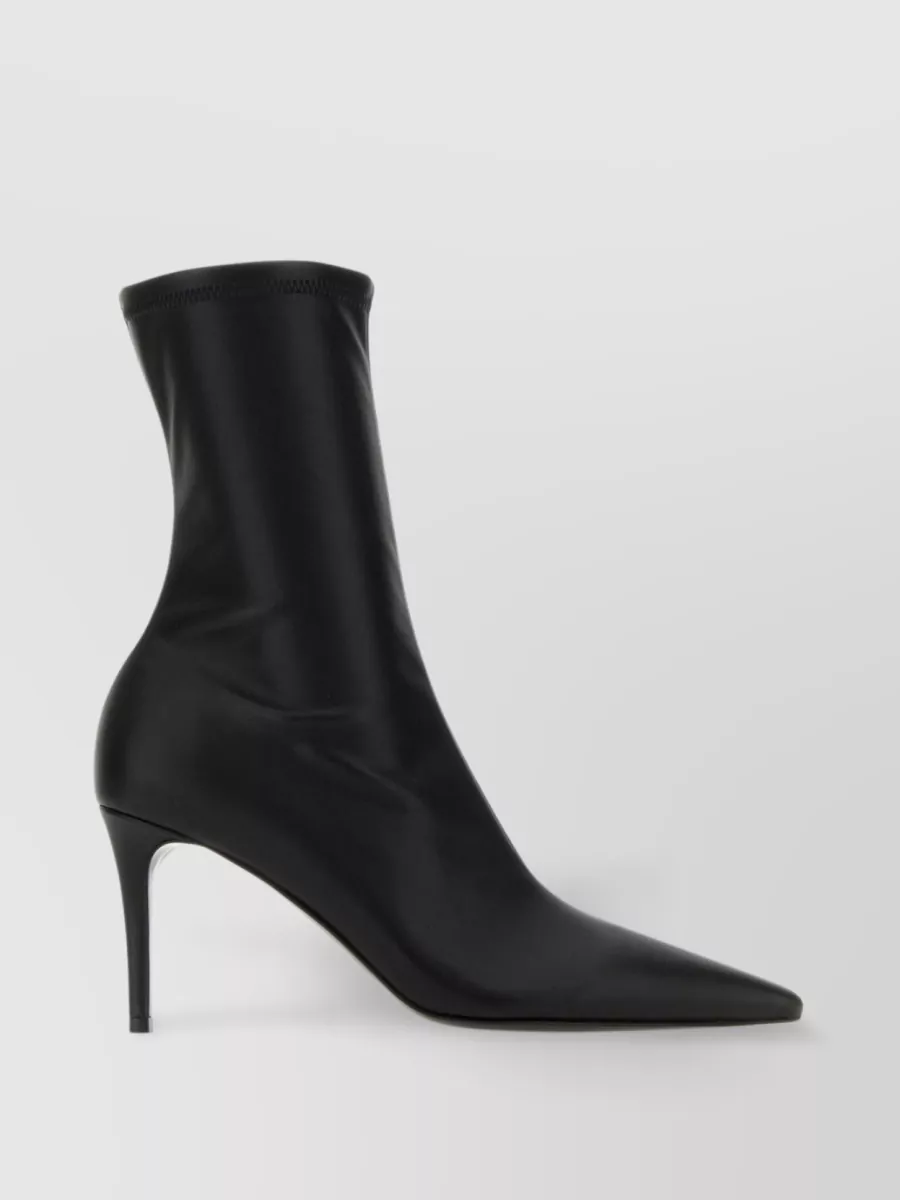 Shop Stella Mccartney Stella Iconic Alter Mat Ankle Boots In Black