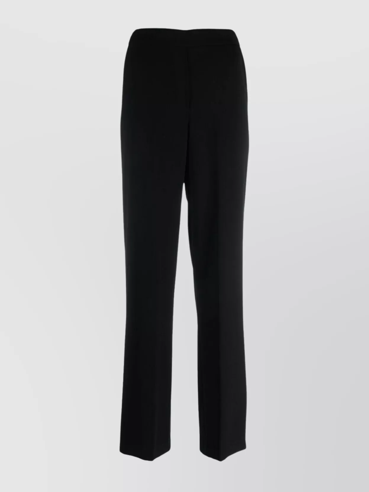 Parosh Straight Leg Trousers Ruched Detailing
