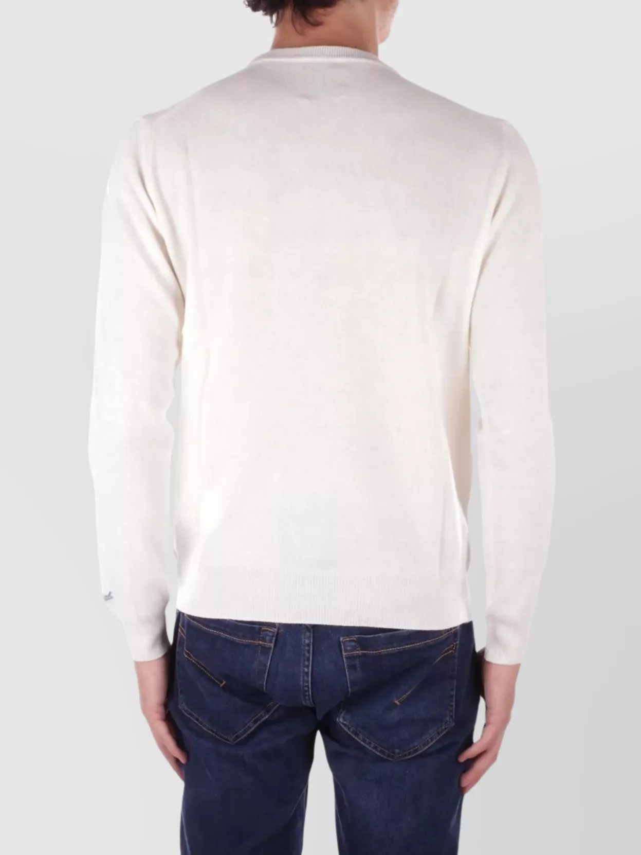 Woolrich Cashmere Long Sleeve Crew Neck Sweater