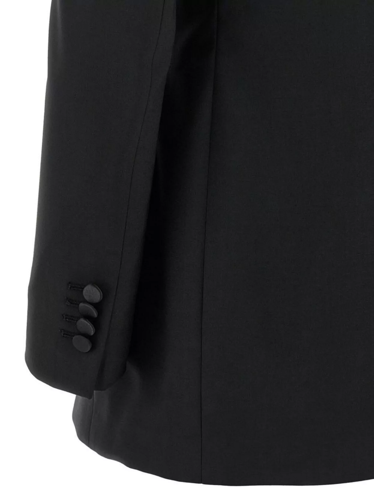 Tagliatore Tailored Double-breasted Wool Suit In Black
