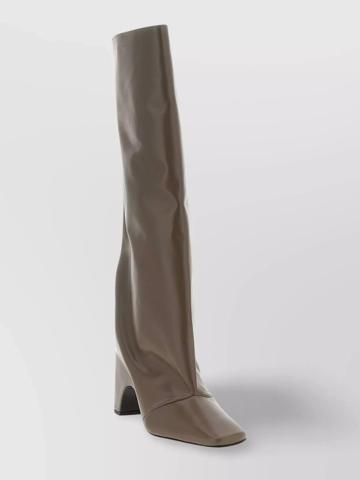 Coperni Bridge 95 Leather Knee-high Boots