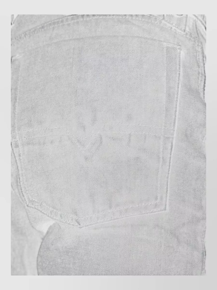 Diesel Denim High-Rise Straight-Leg Wide-Leg Jeans