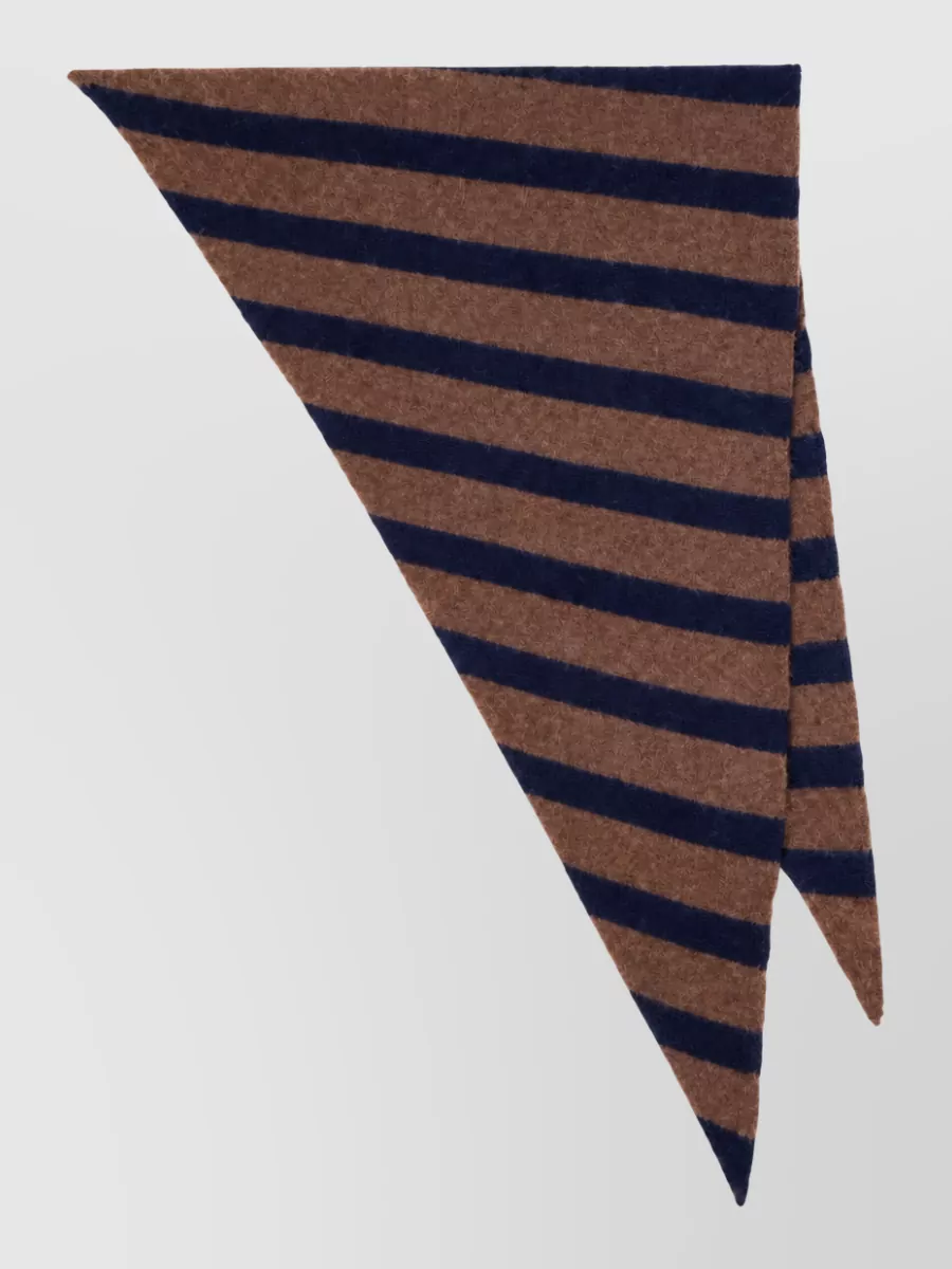 Paul Smith striped lambswool scarf