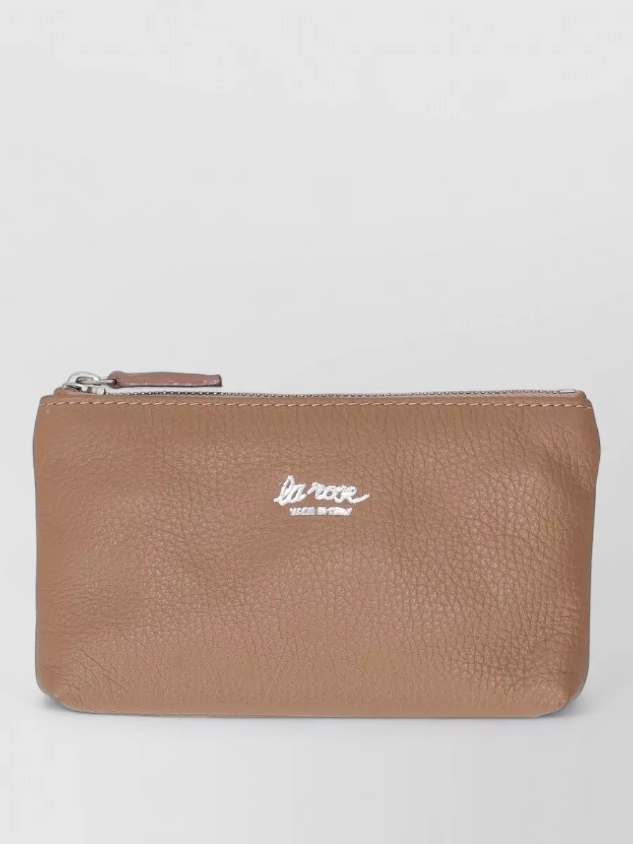 La Rose leather bag accessory