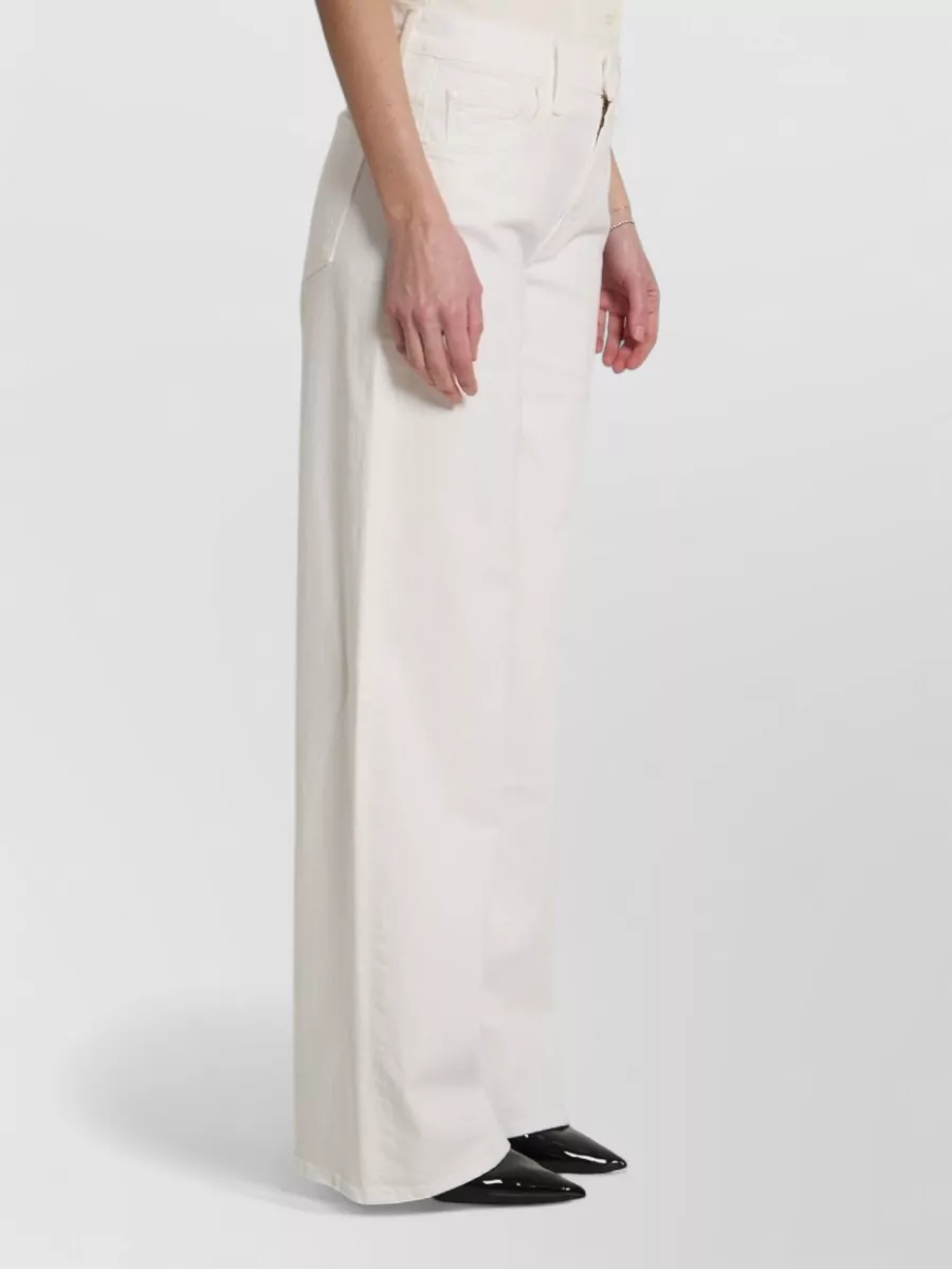 Mother Denim High-Rise Wide-Leg Jeans