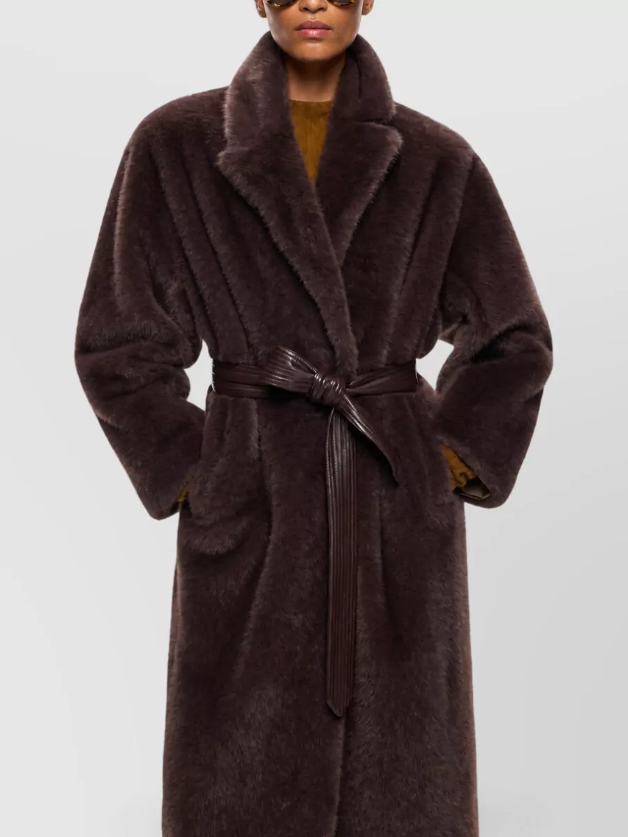 Pinko Faux Fur Coat