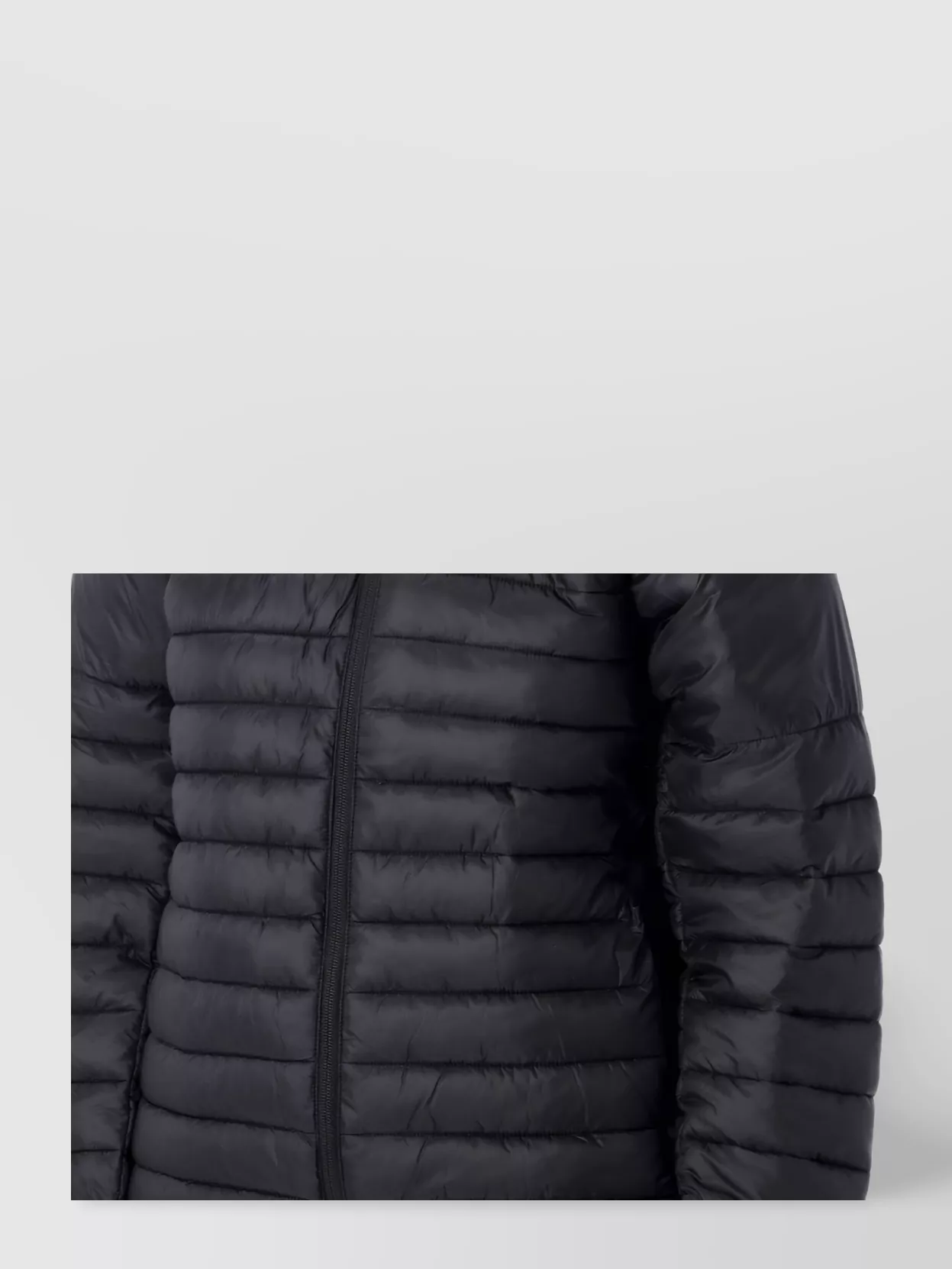 The North Face Quilted Hooded Jacket Long Sleeves