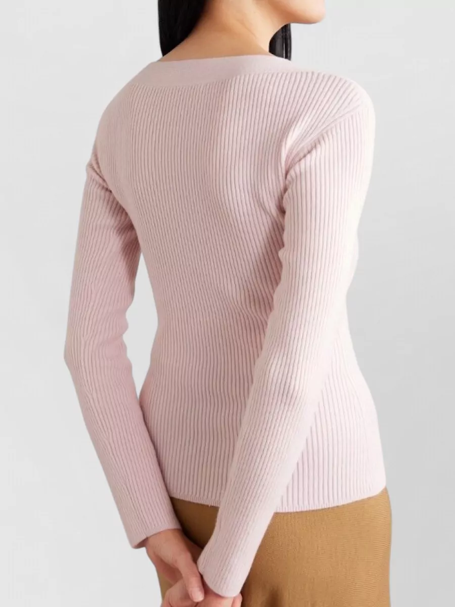 Max Mara Cashmere Wool Fine-Knit Cardigan