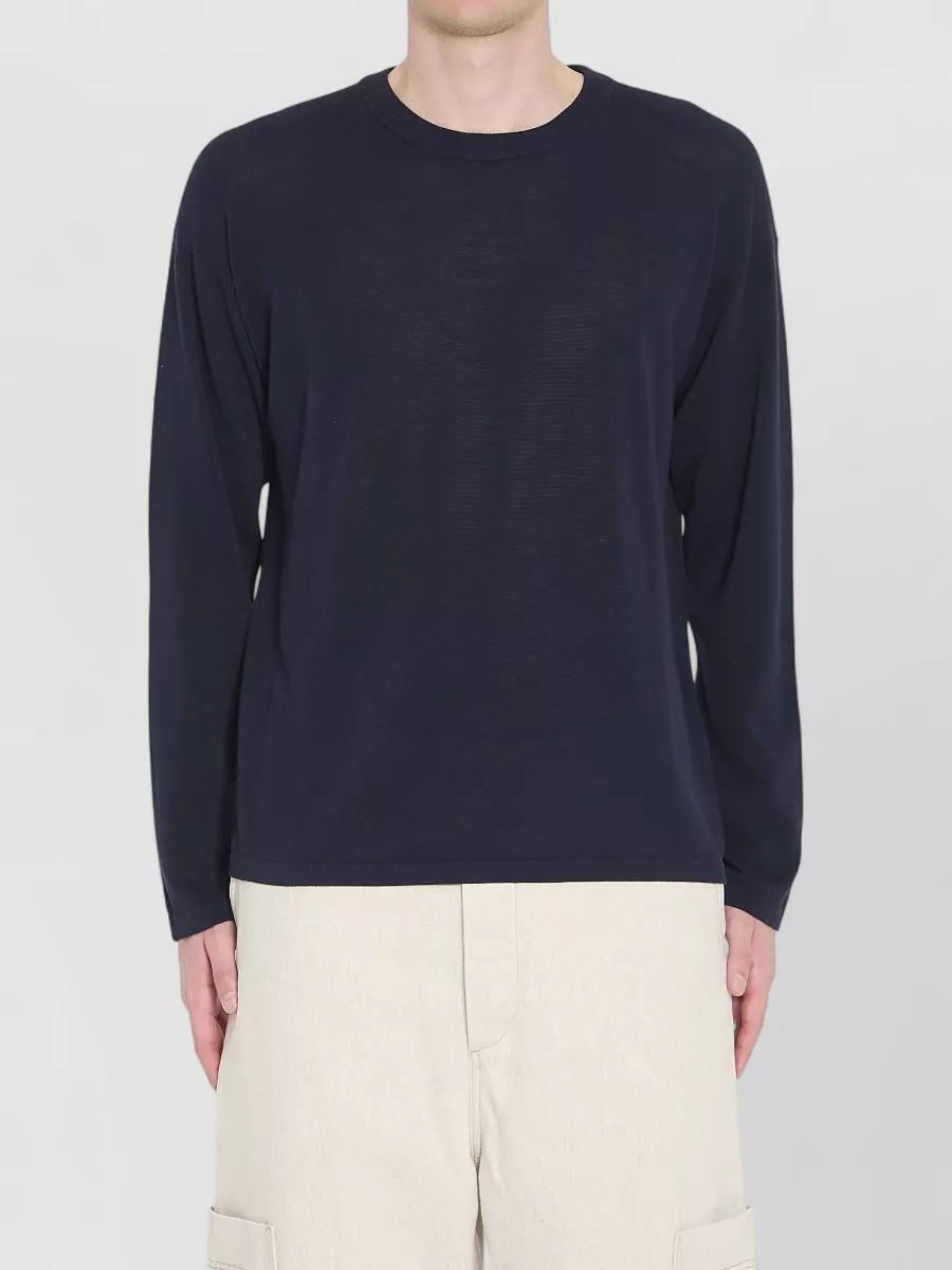 Roberto Collina ribbed-trim cotton crewneck jumper