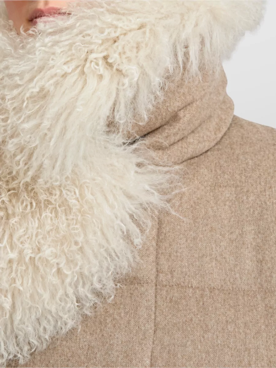 Yves Salomon Cashmere Puffer Jacket