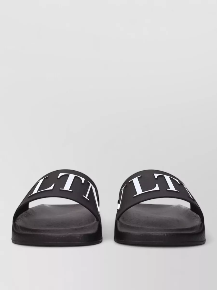 Valentino Garavani cotton slide sandals